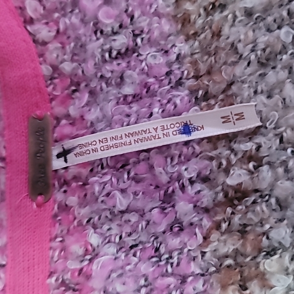 NWT Free People Soulmate Cardi / Passion Flower Combo - Picture 6 of 8